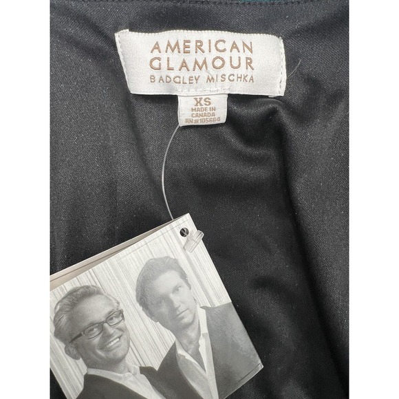 American Glamour Badgley Mischka Velvet Topper Teal Size XS Cosplay Festival - Picture 5 of 6